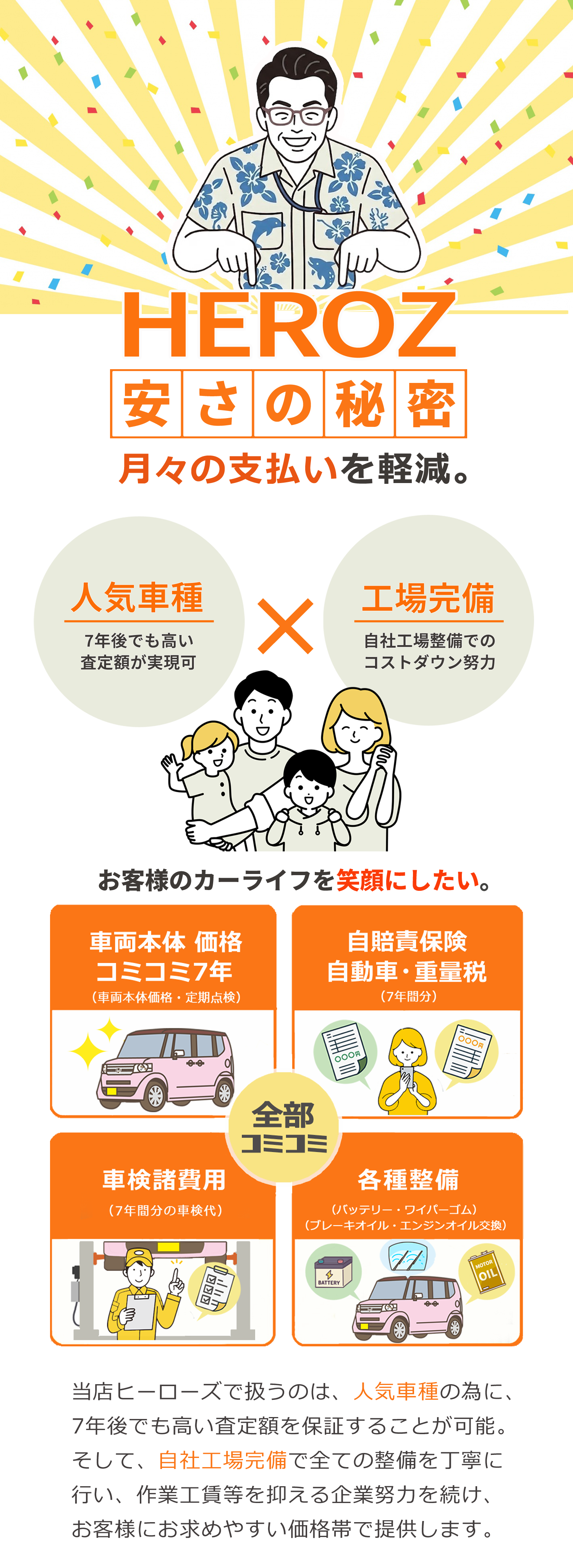 HEROZ 安さの秘密